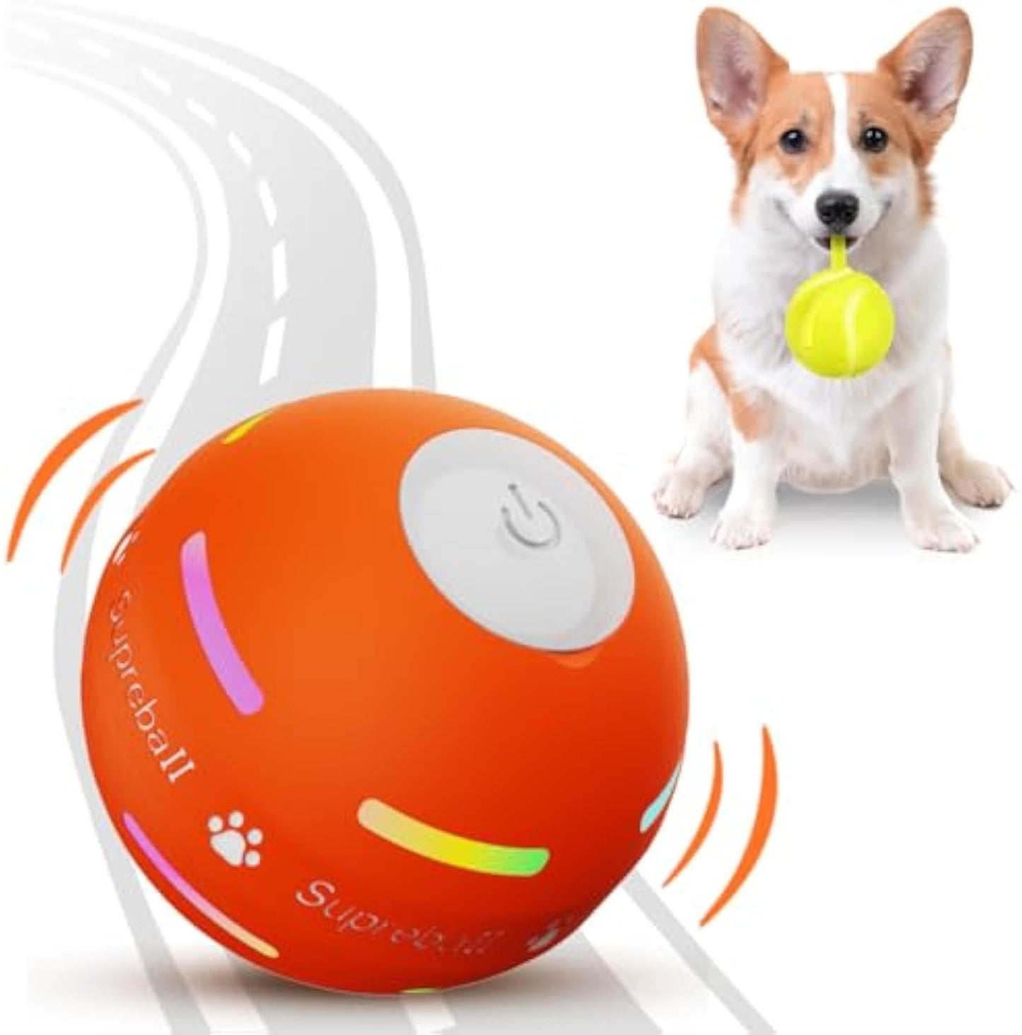 Interactive Dog Toys Dog Ball | Rechargeable |  Automatic Rolling Ball